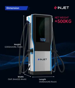 Коммерческие общественные станции быстрой зарядки постоянного тока 320 кВт 480 кВт 1200 кВт лучшая проектная компания EU UK Smart EV зарядное устройство