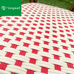 <strong>Rattan</strong> Furniture Patio Chair <strong>Set</strong> <strong>Bistro</strong> Chair Wicker Pe Outdoor Waterproof Fabric French Garden <strong>Set</strong> for Cafe - Product Image 6
