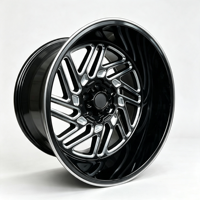 Rines de Aleación NEXUS RIM Big Lip 4x4 Todoterreno 20x10 20x12 22x12 6x114.3 6x139.7 Rines Personalizados para Autos Todoterreno
