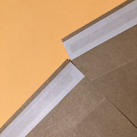 Enveloppe d'emballage en papier kraft biodégradable et recyclable, scellée sur trois côtés, certifiée sans plastique, pour usage agricole transfrontalier