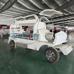 Classic HorseTowable Funeral Hearse New Customised High Quality Electric Funeral Hearse Cart Special Transportation - Product Image 2