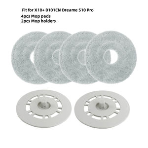 ชุดอุปกรณ์ทดแทนสำหรับหุ่นยนต์ดูดฝุ่น <span class=keywords><strong>Xiaomi</strong></span> X10+/B101CN/Dreame S10 <span class=keywords><strong>Pro</strong></span> อะไหล่แปรงหลัก แปรงข้าง ผ้าถูพื้น ถุงเก็บฝุ่น ไส้กรอง HEPA อุปกรณ์ทำความสะอาด - Product Image 5