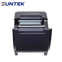Impresora Inalámbrica de Recibos para Cocina SUNTEK, Impresora Térmica Inteligente de 80 mm con Soporte WiFi, Compatible con Sistemas Operativos Linux/Windows, en Stock