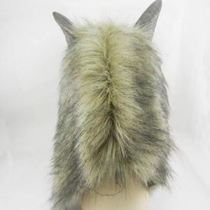 Maschera di Halloween con Testa di <span class=keywords><strong>Lupo</strong></span> e Grimace Horror, Guanti con Artigli per Feste in Costume ed Eventi di Halloween - Product Image 5