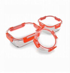 Food Container <b>Glass</b> OEM & ODM Lunch <b>Box</b> With BPA Free Lid Wholesale High Borosilicate <b>Glass</b> Food Storage Container - Product Image 3