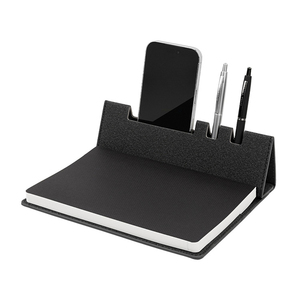 Agenda de Cuero PU con Diseño Moderno, Plegable, Portátil, con Carga Inalámbrica, para Eventos Empresariales y Regalos Corporativos - Product Image 4