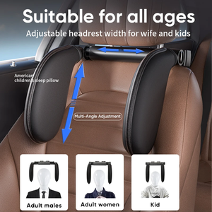Almohada de Reposo para el Cuello y la Cabeza en el Asiento del Automóvil, Cojín en Forma de U para el Asiento del Auto, Accesorios Interiores para el Automóvil - Product Image 3