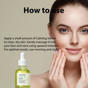 Sérum Visage Apaisant au Thé Vert et Panthénol Anti-Acné Hydratant Soin Coréen Marque Privée OEM - Product Image 5