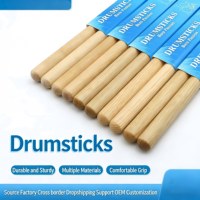 MY MUSIC OEM Wholesale Portable 5A 7A Practice Drum Stand Jazz DrumStick