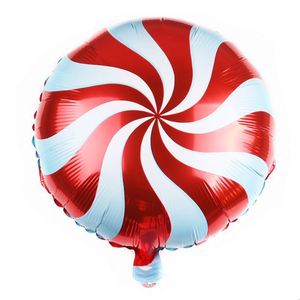 18 Inch Candy Aluminum Film Round Shape Mylar Ballons Globos Helium Lollipop Foil <b>Balloons</b> Wholesale - Product Image 4