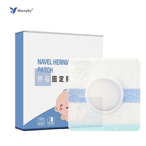 Parches Shawphy para <span class=keywords><strong>Hernia</strong></span> Umbilical de Bebé, Almohadillas de PU+Algodón, Certificación CE Clase I Médica, 8*8cm, 5 piezas/caja - Product Image 6