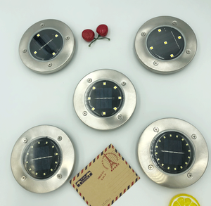 พลังงานแสงอาทิตย์ดิสก์ 8/12/16 LEDพลังงานแสงอาทิตย์ไฟกันน้ำกลางแจ้งสวนภูมิทัศน์แสงสำหรับYardดาดฟ้าสนามหญ้าpatio - Product Image 2