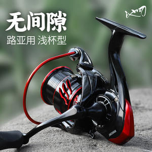 Carrete de Pesca Giratorio de Metal con Cuerpo de Aleación de Aluminio y Mango de EVA para Técnica de Spinning - Product Image 3