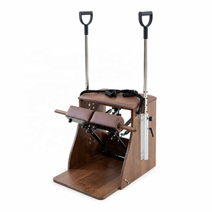 Ensemble d'équipements de studio de Pilates en bois de noyer : Reformer, Cadillac, Ladder Barrel, Wunda Chair, Correcteur de colonne vertébrale – Qualité commerciale supérieure - Product Image 6