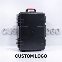Grande valise rigide en ABS avec roulettes, poignée télescopique, étanche, antichoc, pour outils, avec mousse, OEM