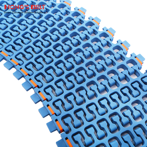 Hongsbelt HS-300B-PLUS chiều rộng tối thiểu 242mm Modular curvedconveyor vành đai cho băng tải cực rộng - Product Image 5