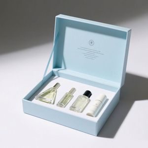 Boîte cadeau magnétique personnalisée en forme de livre, sur mesure, avec insert OEM pour parfum, taille et design personnalisables - Product Image 2