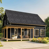 Haute qualité une maison de toit à cadre préfabriqué une structure de forme petite cabine maison triangulaire luxe une maison triangulaire à cadre