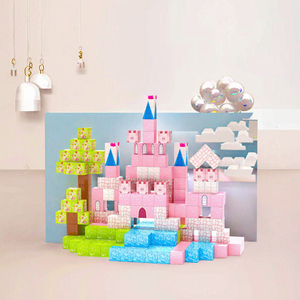0.98 pouces STEM Construction éducatif château en plastique ensemble blocs <span class=keywords><strong>de</strong></span> construction magnétiques pour les âges 4-13 pour les tout-petits usine en gros - Product Image 3