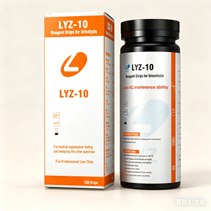 LYZ 12 Parameters Urinalysis Test Strips Micro Albumin &amp; Creatinine Diagnostic Testing <strong>Urine</strong> Dipstick - Product Image 2