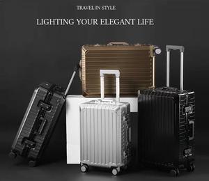 2024 nueva <span class=keywords><strong>maleta</strong></span> <span class=keywords><strong>de</strong></span> equipaje <span class=keywords><strong>de</strong></span> aluminio puro bolsas metálicas con ruedas <span class=keywords><strong>maleta</strong></span> <span class=keywords><strong>de</strong></span> <span class=keywords><strong>mano</strong></span> con bloqueo <span class=keywords><strong>de</strong></span> contraseña TSA <span class=keywords><strong>de</strong></span> 20 pulgadas - Product Image 4