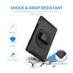 Sangle à main antichoc robuste couverture arrière pour Samsung Galaxy <span class=keywords><strong>Tab</strong></span> <span class=keywords><strong>S5e</strong></span> étui T720 T725C 10.5" - Product Image 4