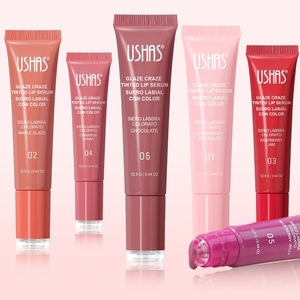 Rouge à lèvres liquide et brillant à lèvres longue tenue de luxe avec logo personnalisé, étiquette privée, huile teintée, produits de beauté imperméables en gros pour femmes - Product Image 6