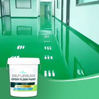 Peinture époxy auto-nivelante pour sols, application au pinceau antidérapante, revêtement de sol époxy liquide pour atelier intérieur