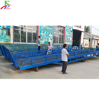 Rampe de chargement mobile hydraulique portable d'une capacité de 15 tonnes, plateforme de chargement de conteneurs pour le chargement de marchandises en entrepôt
