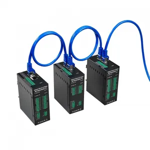 Módulo de I/O remoto Ethernet de alto rendimiento, módulo de adquisición Industrial Modbus