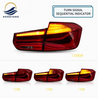Nouveaux feux arrière de voiture entièrement à LED rouges, Plug & Play, séquentiels, LCI LED pour Série 3 F30/F35/M3 F80 2012-2019
