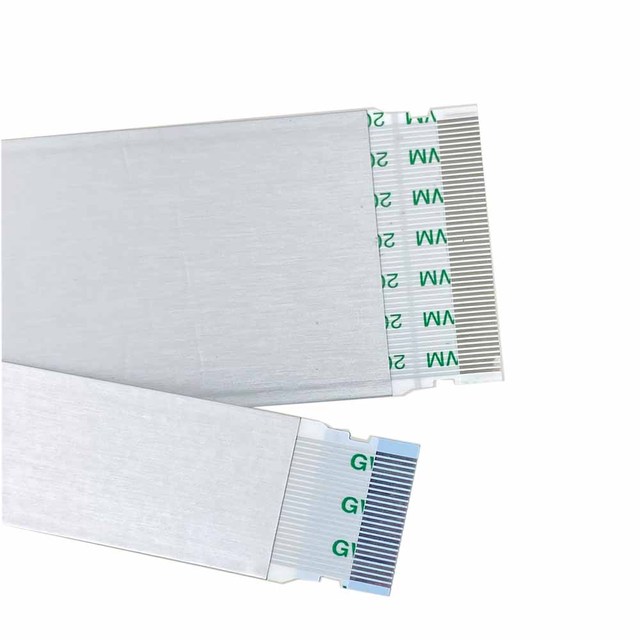 Custom Pitch 0.5mm 1mm 1.25mm Awm 20624 80c 60v Vw-1 Lvds Fpc / Ffc Flexible Flat Cable Buy Lvds 50 Pin Cable