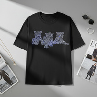 Feuille de transfert de strass |   Fabriqué sur mesure avec des cristaux Swarovski thermocollants |   Pochoir de motif décoratif pour le bricolage