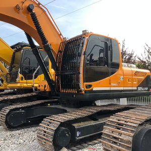 Pelle sur chenilles originale Hyundai 305LC-9T d'occasion 30 tonnes Engins de terrassement Bonne performance Roulement de moteur à bas prix - Product Image 1