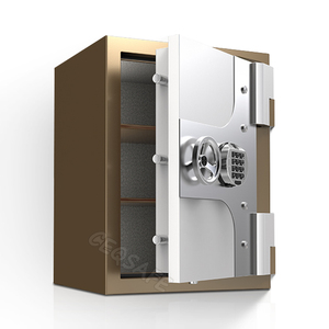 CEQSAFE Large Steel Office Home Secure Work Safe <b>Box</b> Fireproof with Electronic Digital <b>Lock</b> Fire Safe <b>Box</b> - Product Image 1