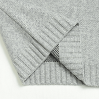 AiNear Vente en gros Logo personnalisé Design Oem & Odm Manches longues Col ras du cou Norwegian Fair Isle Jacquard Pull en tricot de laine pour hommes