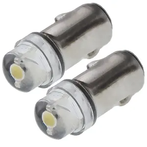 Lâmpada de néon para Marklin, modelo de trem de brinquedo, mini lâmpada de néon com 5 mm, 12V-22V, substituição de LED para Marklin 600 150