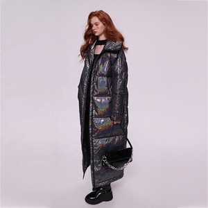<span class=keywords><strong>Doudoune</strong></span> d'Hiver pour <span class=keywords><strong>Femme</strong></span> de Haute Qualité – Direct Usine Personnalisable (Logo/Marque OEM), <span class=keywords><strong>Longue</strong></span> Épaisse à Capuche Coupe Ample - Product Image 2