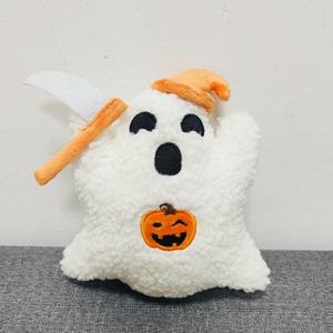 Dessin animé fantôme avec citrouille oreiller effrayant jouet Halloween jeter oreiller fantôme jouets en peluche décoration de la maison pour les fêtes - Product Image 4