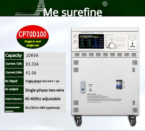 हुइपु cp70d10 उच्च-प्रदर्शन और बहु-कार्यात्मक एकल-चरण परिशुद्धता प्रोग्राम योग्य चर-आवृत्ति परीक्षण बिजली आपूर्ति - Product Image 3