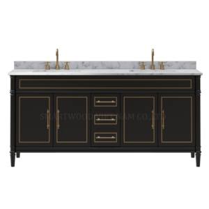 High End Floor Bathroom <b>Vanity</b> with <b>Mirror</b> from Vietnam - Product Image 5