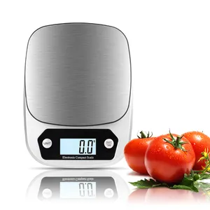 3/5/10kg Stainless Steel Digital Food Scale Electronic Weighing Kitchen Scale