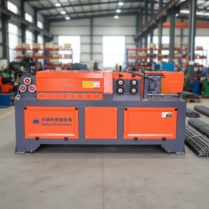 เครื่องยืดและตัดเหล็กเส้น เหล็กข้ออ้อย ลวดเหล็ก พร้อมชุดดัดลวด มอเตอร์ โรงงานผลิต จัดหาอุปกรณ์ยืดอัตโนมัติ - Product Image 1