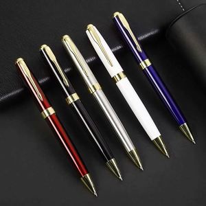 Custom PS-20250902-13 Business Classic Metal Ballpoint <b>Pen</b> with <b>Multi</b>-<b>Colored</b> Ink in Black Gold White for Business Corporate Use - Product Image 1