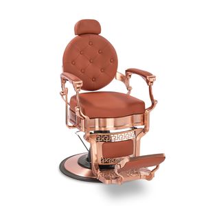 Sillón de Barbería Clásico Negro Antiguo para Hombre, Muebles de Salón Vintage, Silla de Peluquería de Lujo al por Mayor para Barbería - Product Image 5