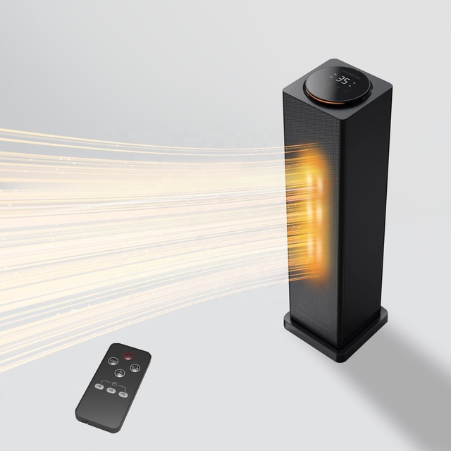 Douhe 1200W Household & Garage Use Electric Infrared Ceramic Heater Remote Control App-Controlled Overheat Protection Portable