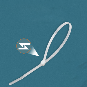 Fascette stringicavo in nylon nere autobloccanti ad alta resistenza per il fissaggio e l'organizzazione dei cavi - Product Image 4