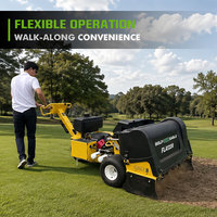 Aireador FLA1220 Fabricado en China, Alivio del Suelo Profundo, Recuperación Rápida del Verde, Césped Suave, Mejor Drenaje, Aireador para Campos de Golf con Certificación CE