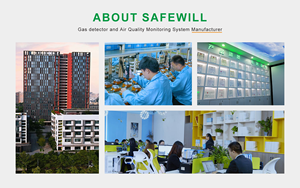 Safewill Smart <span class=keywords><strong>Air</strong></span> Kwaliteit Monitor Infrarood Sensor Kooldioxide <span class=keywords><strong>Meter</strong></span> Co2 Gasdetector Temperatuur Vochtigheid Tester Met Alarm - Product Image 5