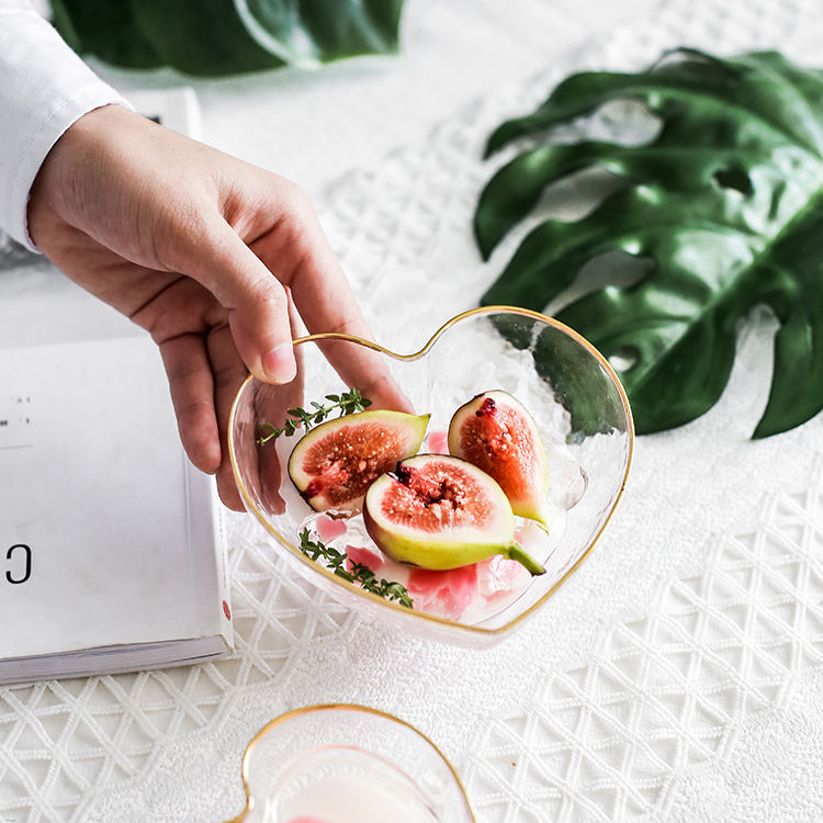 Love Glass bowl big small